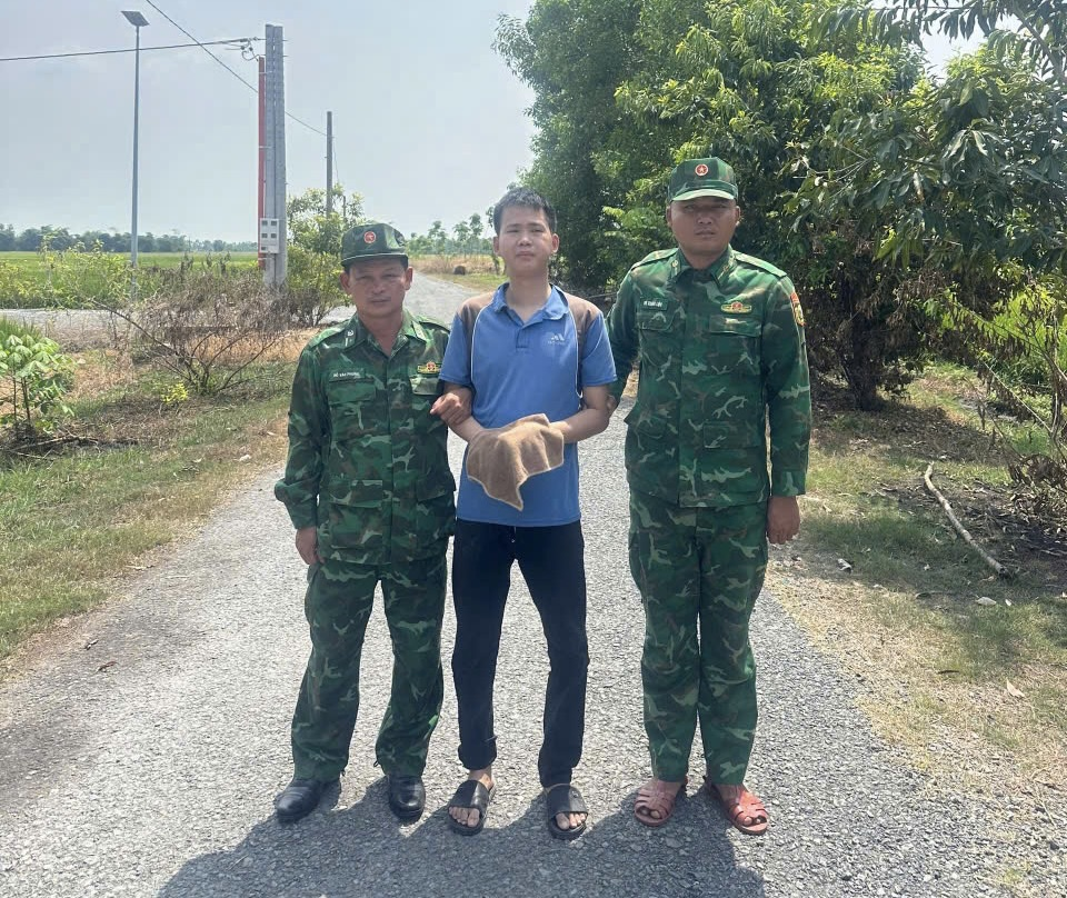 Biên phòng Tây Ninh: Bắt giữ 1 đối tượng đang bị truy nã